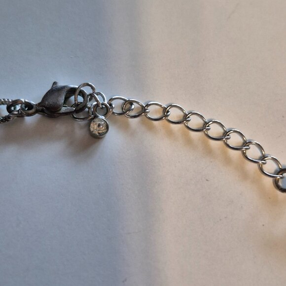 Vintage Butler Geometric Coloured Gemstone Necklace and Earrings Set Signed - Picture 12 of 15